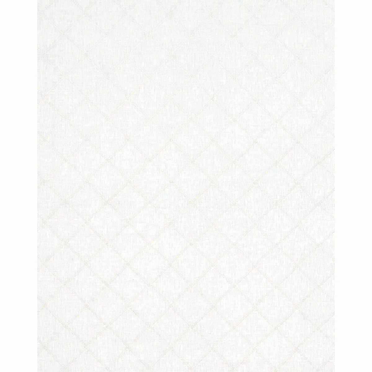 Gemma Sheer Fabric – BLANC | Schumacher | Wallpaper Twins Gemma Sheer fabric BLANC color by Schumacher