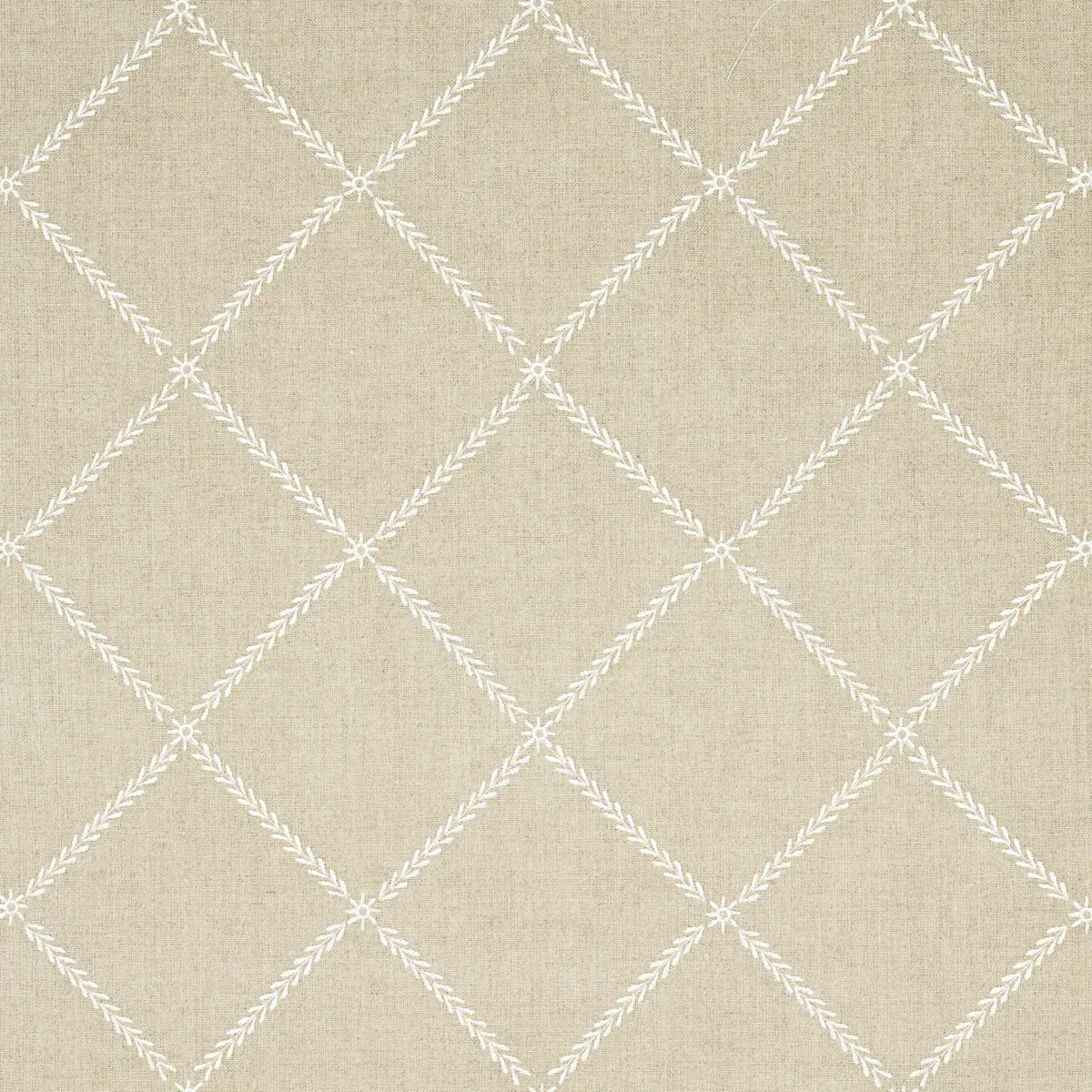 Gemma Sheer fabric LINEN color by Schumacher