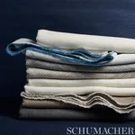 GEOMETRIC WEAVE INDOOR/OUTDOOR Fabric – CHAMBRAY | Schumache GEOMETRIC WEAVE INDOOR/OUTDOOR fabric CHAMBRAY color by Schumacher