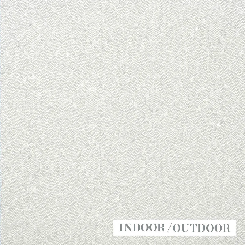 GEOMETRIC WEAVE INDOOR/OUTDOOR fabric MINERAL color by Schumacher