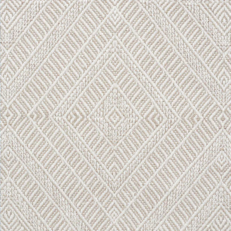 GEOMETRIC WEAVE INDOOR/OUTDOOR Fabric – NATURAL | Schumacher GEOMETRIC WEAVE INDOOR/OUTDOOR fabric NATURAL color by Schumacher