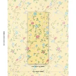 GEORGIA VINE Fabric – SOFT YELLOW | Schumacher | Wallpaper T GEORGIA VINE fabric SOFT YELLOW color by Schumacher