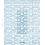 GEORGIA WILDFLOWERS fabric BLUE color by Schumacher