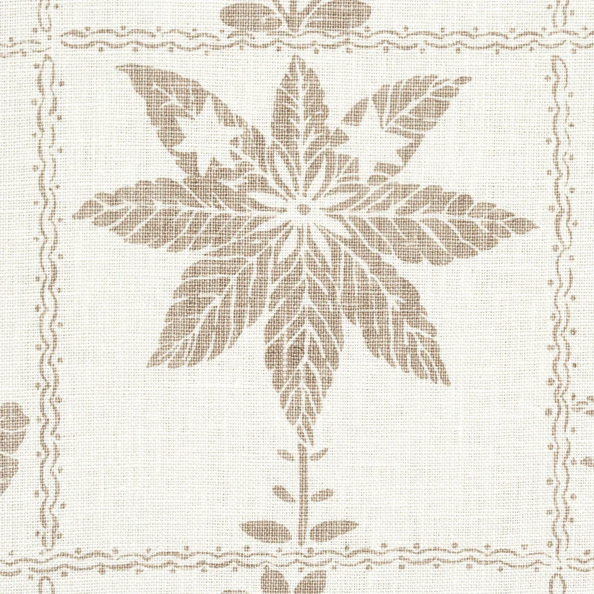 GEORGIA WILDFLOWERS Fabric – NEUTRAL | Schumacher | Wallpape GEORGIA WILDFLOWERS fabric NEUTRAL color by Schumacher