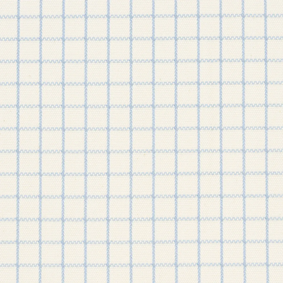 GEORGIE REVERSIBLE CHECK fabric CHINA BLUE color by Schumacher