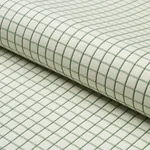 GEORGIE REVERSIBLE CHECK fabric EMERALD color by Schumacher
