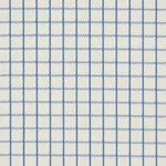 GEORGIE REVERSIBLE CHECK fabric INDIGO color by Schumacher