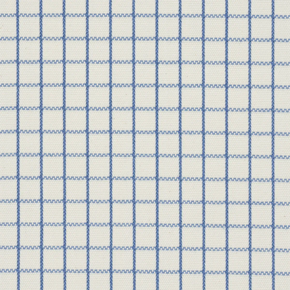 GEORGIE REVERSIBLE CHECK fabric INDIGO color by Schumacher