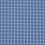 GEORGIE REVERSIBLE CHECK fabric INDIGO color by Schumacher