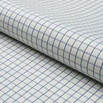 GEORGIE REVERSIBLE CHECK fabric INDIGO color by Schumacher