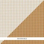 GEORGIE REVERSIBLE CHECK Fabric – NEUTRAL | Schumacher | Wal GEORGIE REVERSIBLE CHECK fabric NEUTRAL color by Schumacher