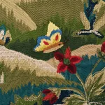 GERRY EMBROIDERY Fabric – DOCUMENT | Schumacher | Wallpaper GERRY EMBROIDERY fabric DOCUMENT color by Schumacher