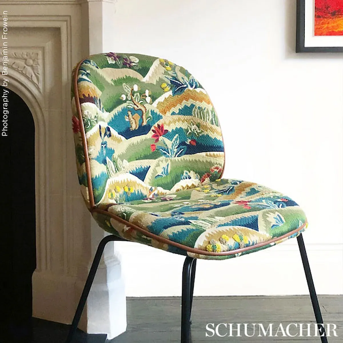 GERRY EMBROIDERY Fabric – DOCUMENT | Schumacher | Wallpaper GERRY EMBROIDERY fabric DOCUMENT color by Schumacher
