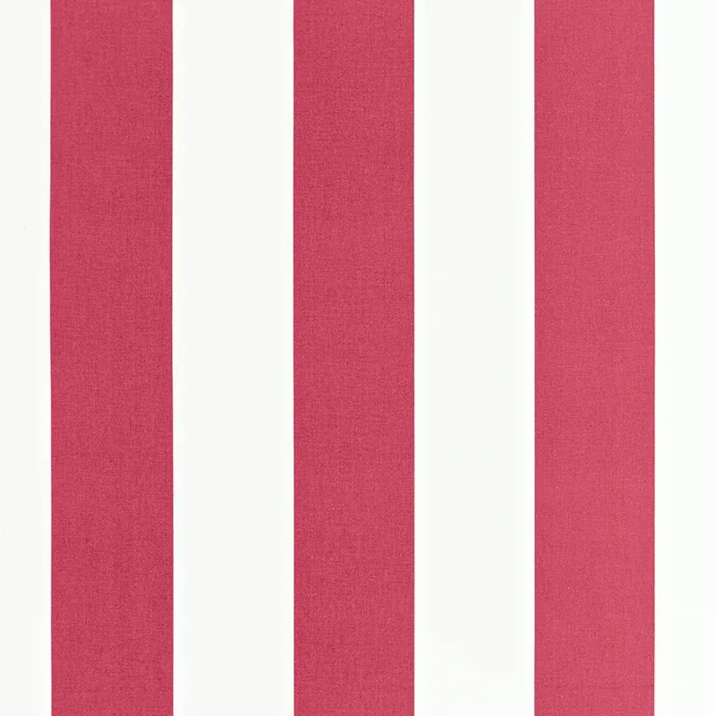 GEYER STRIPE fabric APPLE color by Schumacher