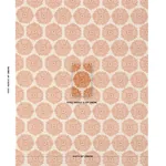 GILDED STAR BLOCK PRINT fabric CINNAMON color by Schumacher