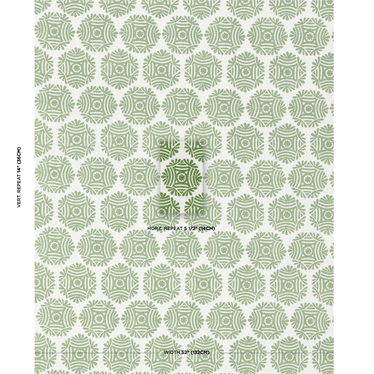 GILDED STAR BLOCK PRINT Fabric – GREEN | Schumacher | Wallpa GILDED STAR BLOCK PRINT fabric GREEN color by Schumacher