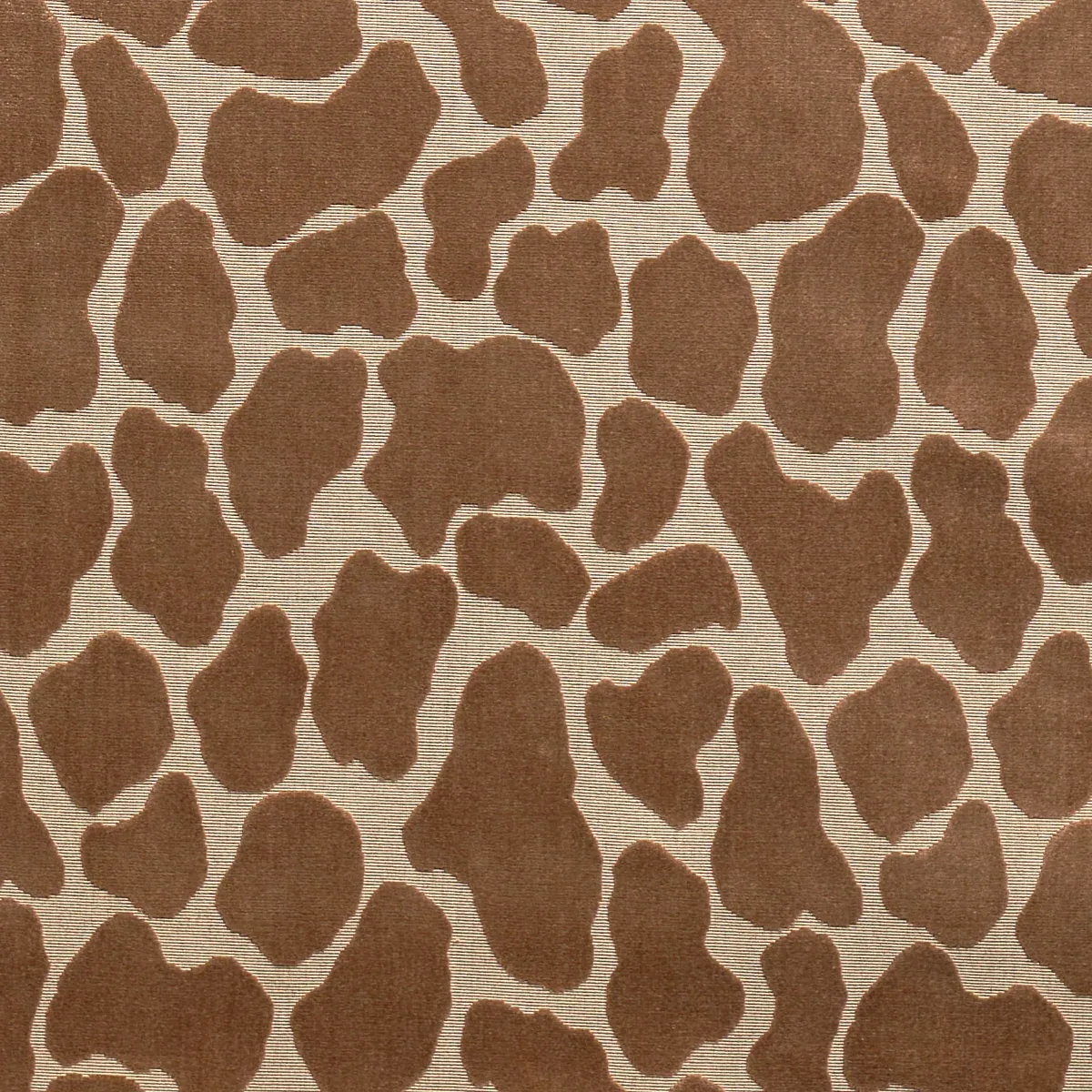 GIRAFFE VELVET Fabric – SAFARI | Schumacher | Wallpaper Twin GIRAFFE VELVET fabric SAFARI color by Schumacher