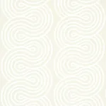 GIRALDI EMBROIDERY fabric NATURAL color by Schumacher