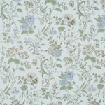 GISELLE FLORAL Fabric – SKY | Schumacher | Wallpaper Twins GISELLE FLORAL fabric SKY color by Schumacher