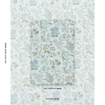 GISELLE FLORAL Fabric – SKY | Schumacher | Wallpaper Twins GISELLE FLORAL fabric SKY color by Schumacher