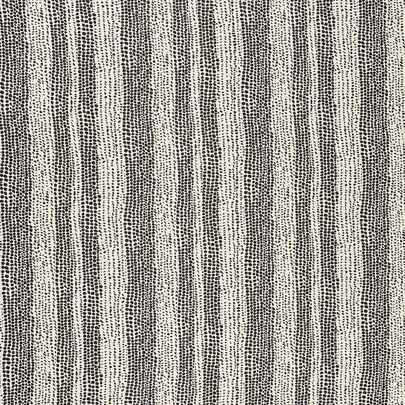 GLAMOURPUSS fabric BLACK color by Schumacher