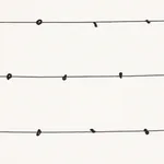 GLOBO KNOTTED HANDWOVEN fabric BLACK color by Schumacher