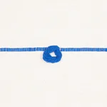 GLOBO KNOTTED HANDWOVEN Fabric – ROYAL BLUE | Schumacher | W GLOBO KNOTTED HANDWOVEN fabric ROYAL BLUE color by Schumacher