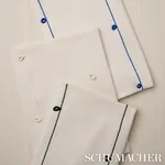 GLOBO KNOTTED HANDWOVEN Fabric – ROYAL BLUE | Schumacher | W GLOBO KNOTTED HANDWOVEN fabric ROYAL BLUE color by Schumacher