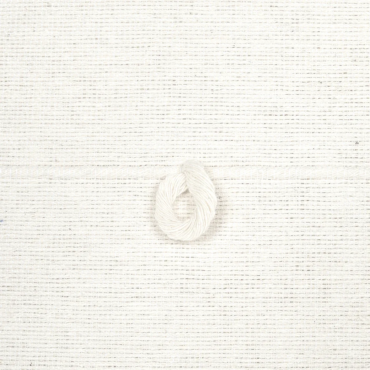 GLOBO KNOTTED HANDWOVEN Fabric – WHITE | Schumacher | Wallpa GLOBO KNOTTED HANDWOVEN fabric WHITE color by Schumacher