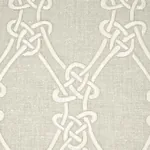 Gordian Weave fabric NATURAL ON GREIGE color by Schumacher