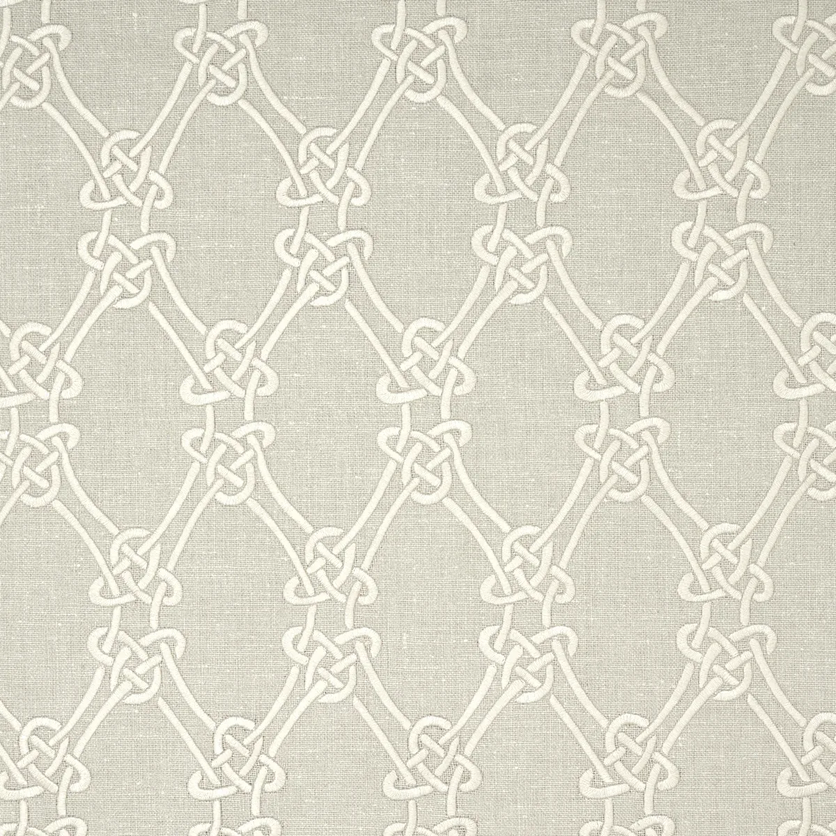 Gordian Weave fabric NATURAL ON GREIGE color by Schumacher