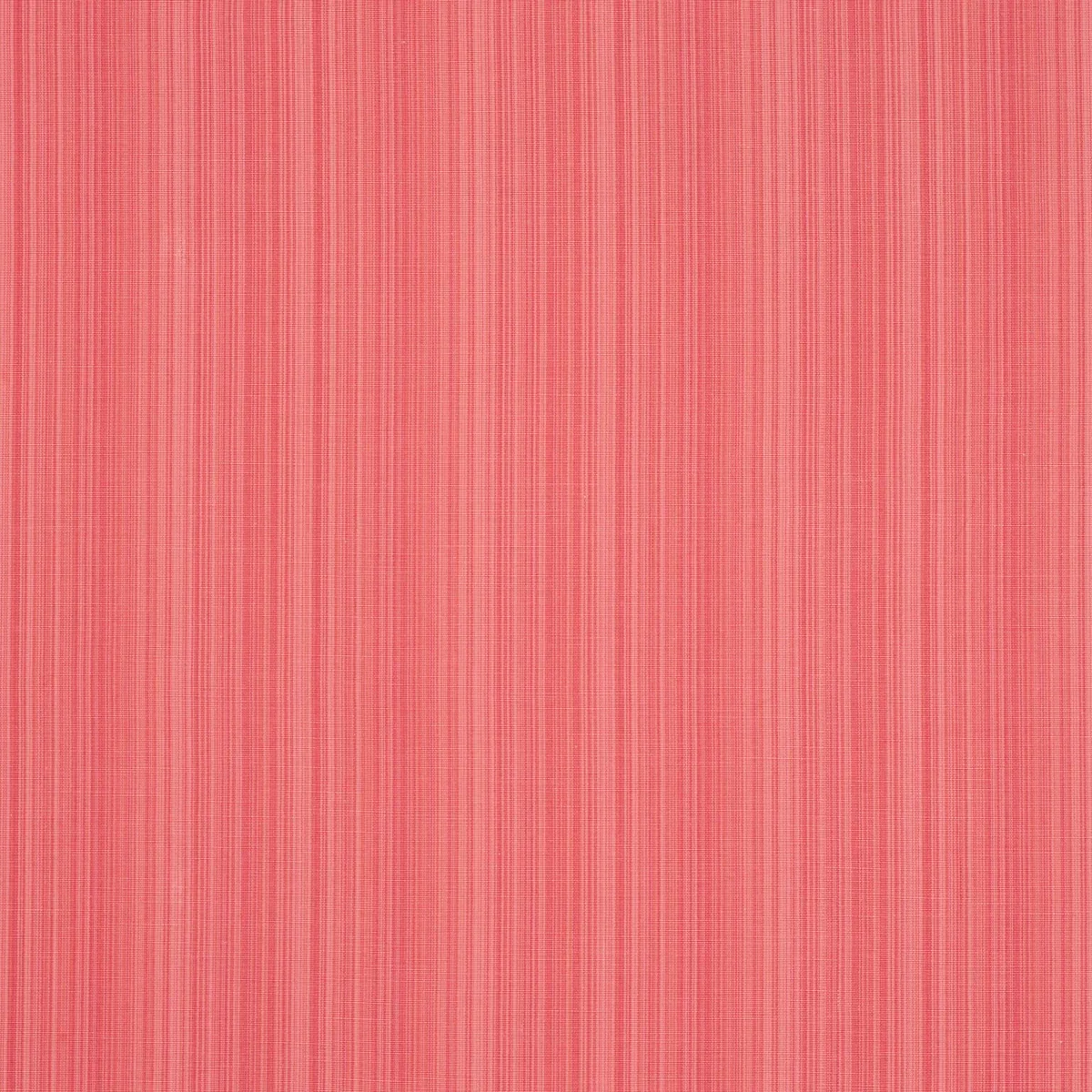GRACIE SOLID STRIÉ fabric CORAL color by Schumacher