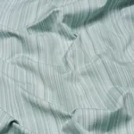 GRACIE SOLID STRIÉ fabric MINT GREEN color by Schumacher