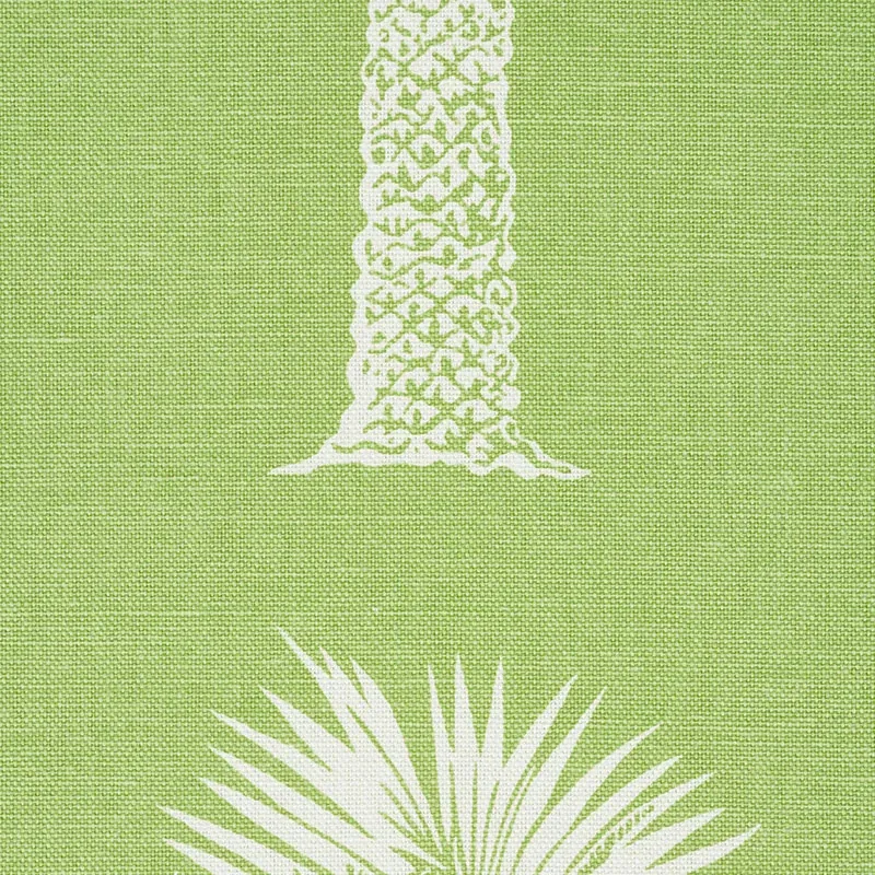 GRAND PALMS Fabric – LEAF | Schumacher | Wallpaper Twins GRAND PALMS fabric LEAF color by Schumacher