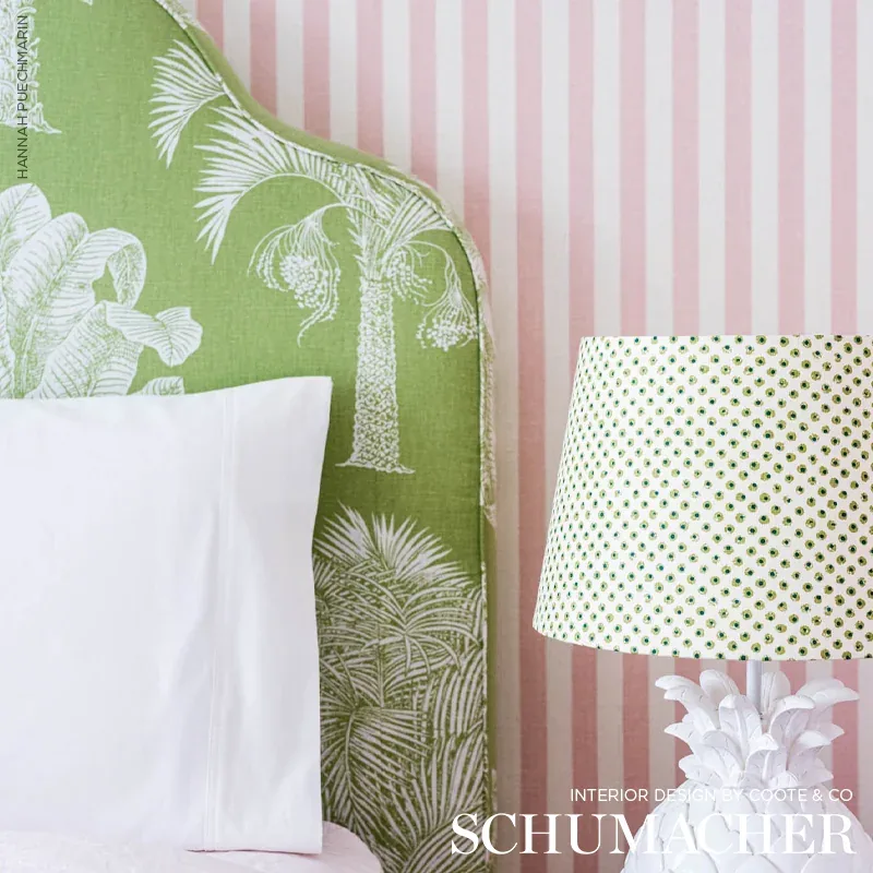 GRAND PALMS Fabric – LEAF | Schumacher | Wallpaper Twins GRAND PALMS fabric LEAF color by Schumacher