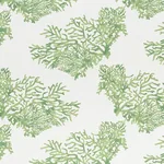 GREAT BARRIER REEF II fabric GREEN color by Schumacher