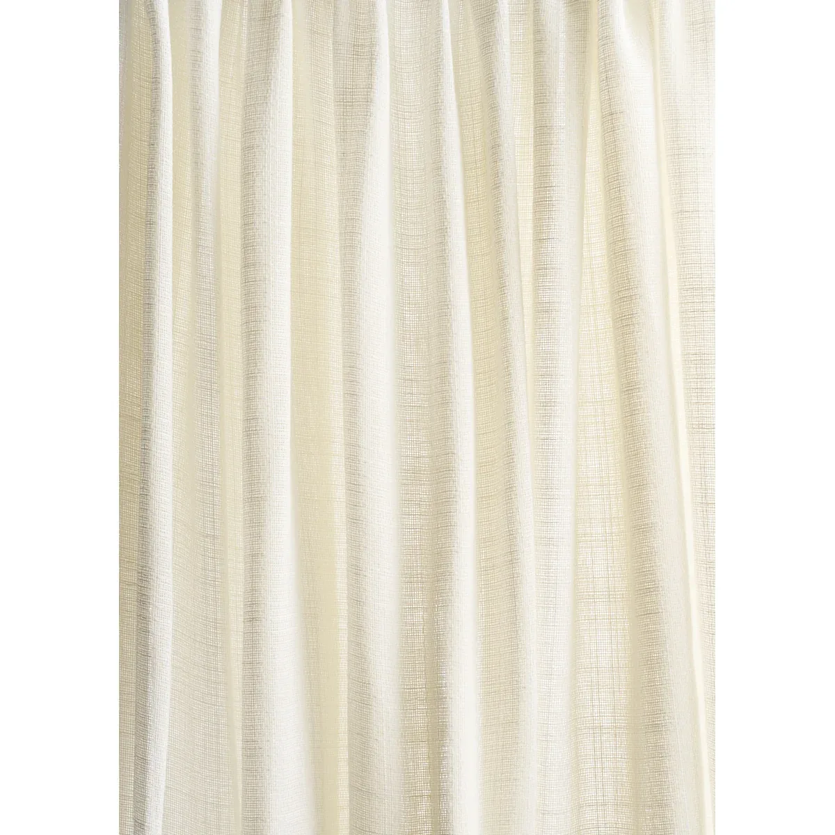 GREAT BASIN SHEER fabric IVORY color by Schumacher
