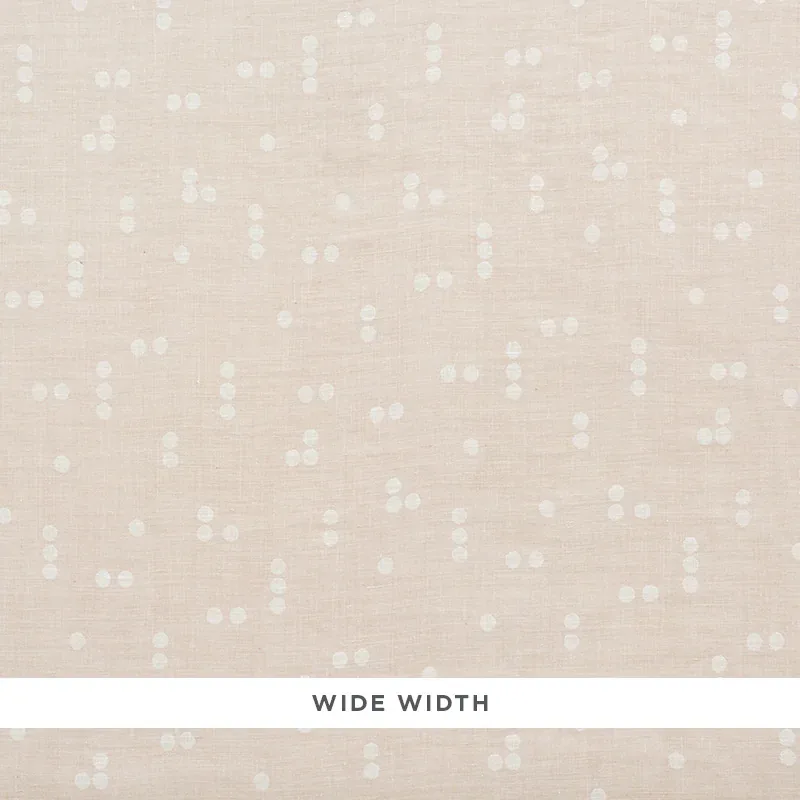 GREAT ROCK SHEER fabric SAND color by Schumacher