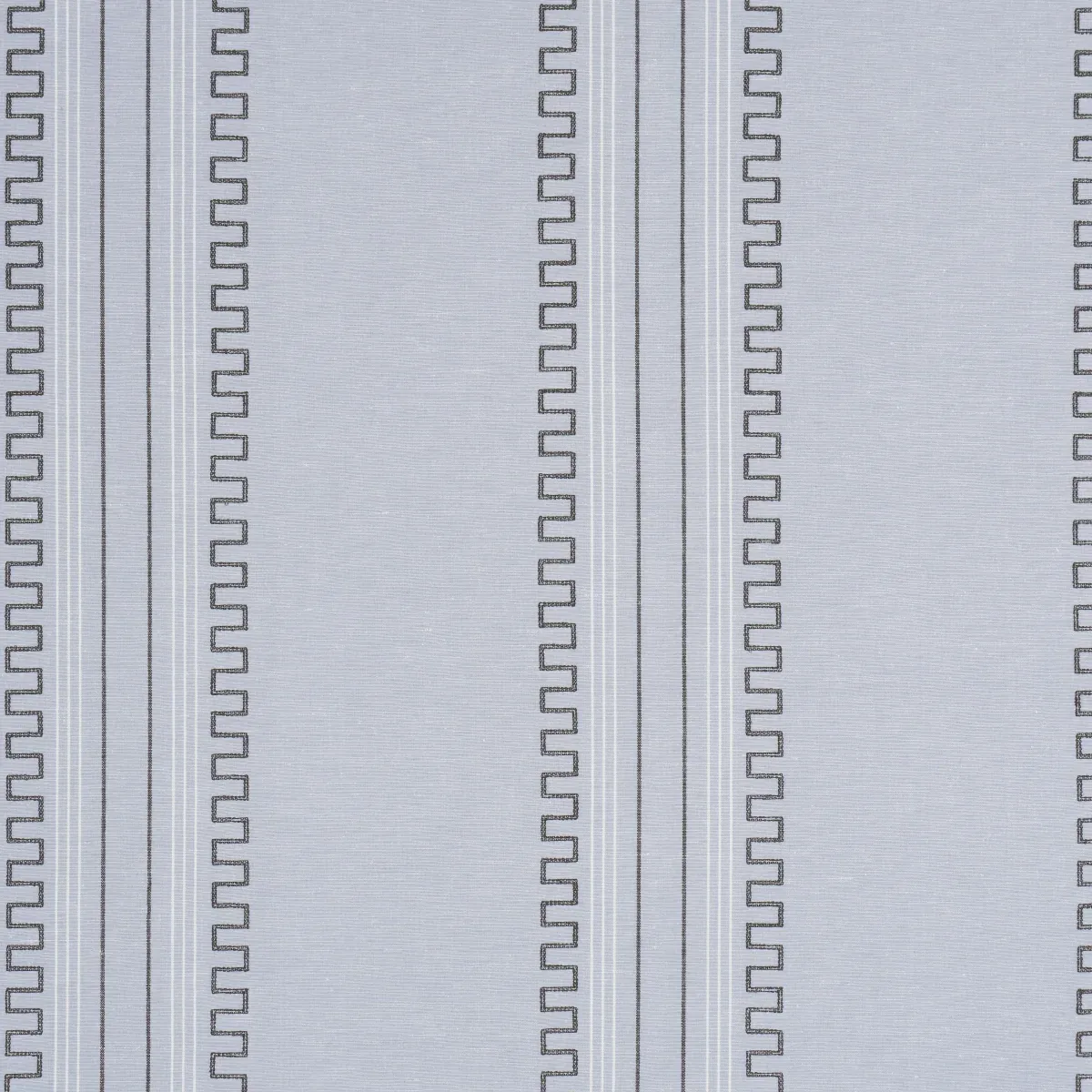 GRECO STRIPE fabric CHAMBRAY color by Schumacher