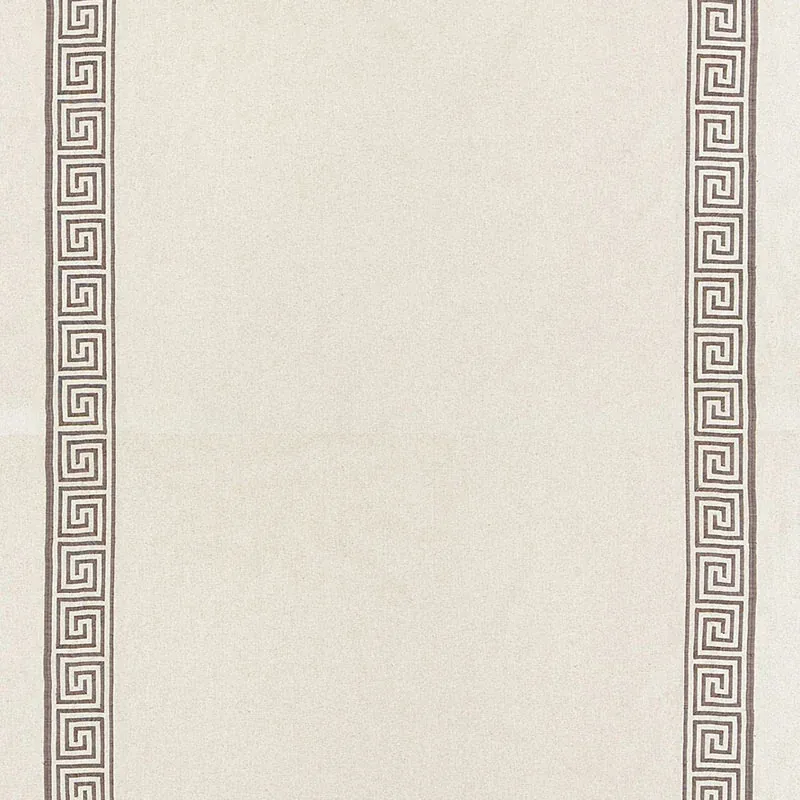 65250 | Greek Key Embroidery II – TRUFFLE