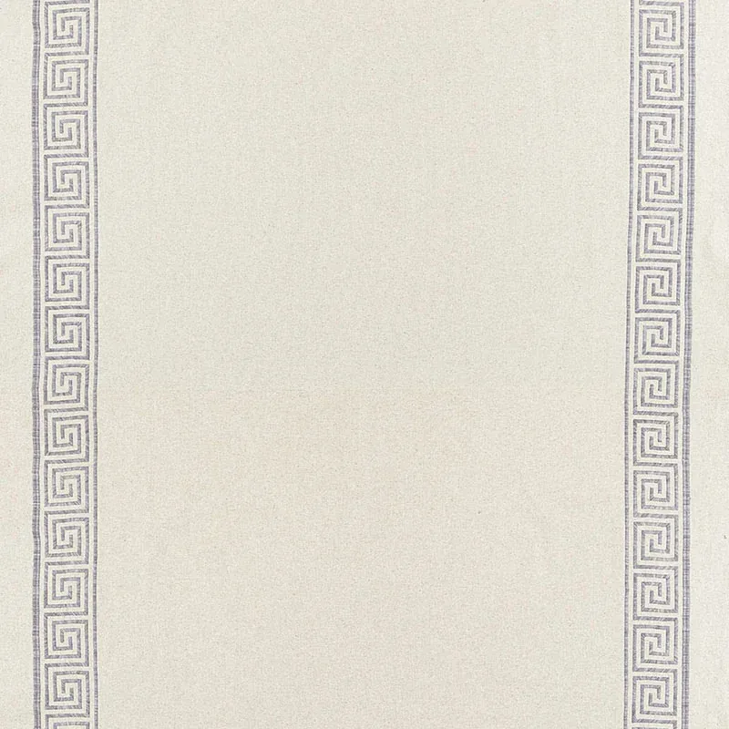 65251 | Greek Key Embroidery II – ZINC