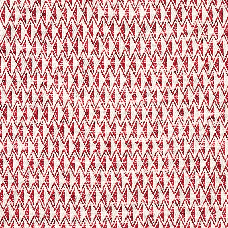 GREENPOINT fabric RED color by Schumacher