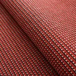 GRUNDA ÉPINGLÉ Fabric – CINNABAR | Schumacher | Wallpaper Tw GRUNDA ÉPINGLÉ fabric CINNABAR color by Schumacher