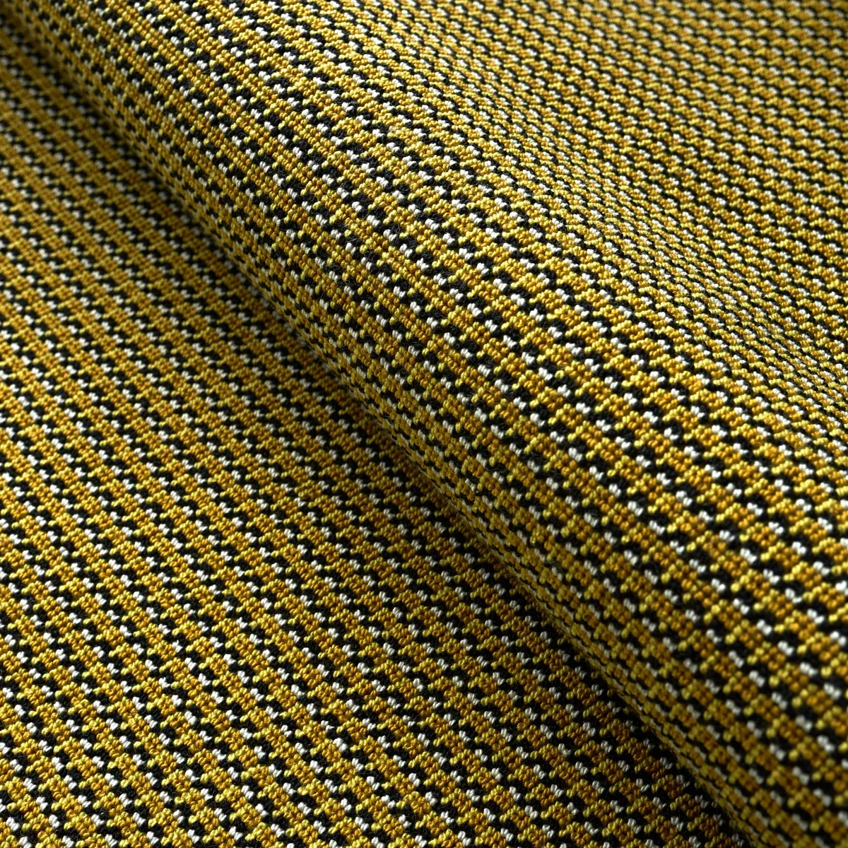 GRUNDA ÉPINGLÉ Fabric – CITRON | Schumacher | Wallpaper Twin GRUNDA ÉPINGLÉ fabric CITRON color by Schumacher