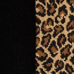 GUEPARD STRIPE VELVET Fabric – BLACK | Schumacher | Wallpape GUEPARD STRIPE VELVET fabric BLACK color by Schumacher