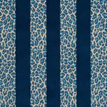 GUEPARD STRIPE VELVET Fabric – MEDITERRANEAN | Schumacher | GUEPARD STRIPE VELVET fabric MEDITERRANEAN color by Schumacher