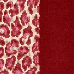 GUEPARD STRIPE VELVET Fabric – RED | Schumacher | Wallpaper GUEPARD STRIPE VELVET fabric RED color by Schumacher