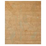 GUNTA CUT VELVET fabric SOFT GOLD color by Schumacher