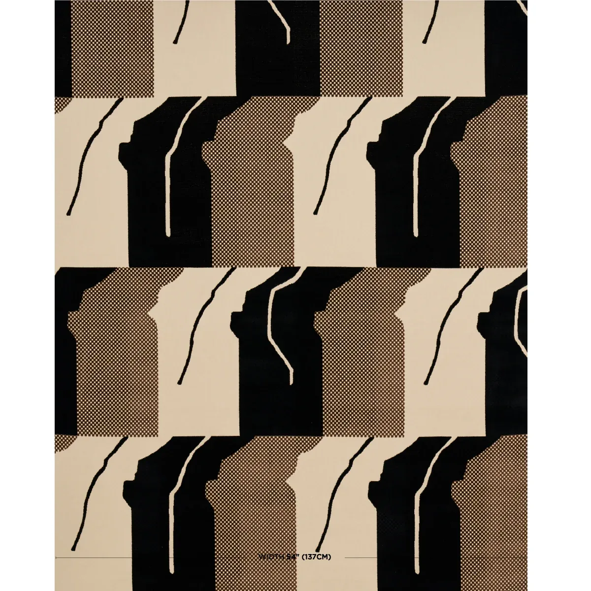 GUSTAVIAN DANCE VELVET Fabric – CHOCOLATE | Schumacher | Wal GUSTAVIAN DANCE VELVET fabric CHOCOLATE color by Schumacher