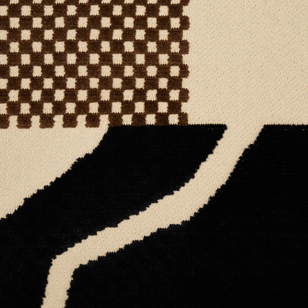 GUSTAVIAN DANCE VELVET Fabric – CHOCOLATE | Schumacher | Wal GUSTAVIAN DANCE VELVET fabric CHOCOLATE color by Schumacher